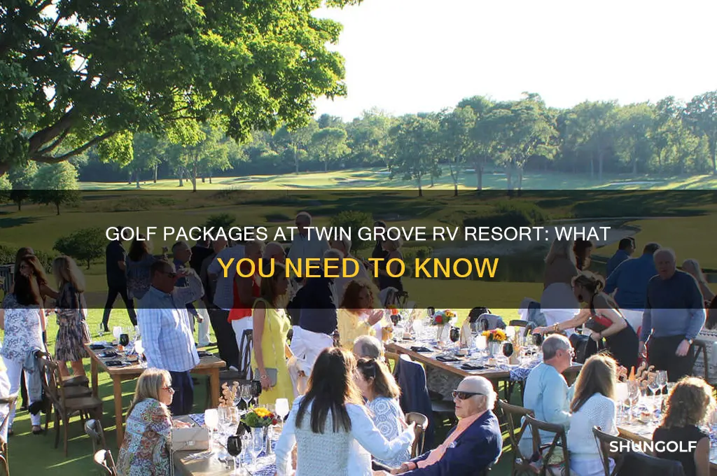 are there golf packages available at twin grove rv resort