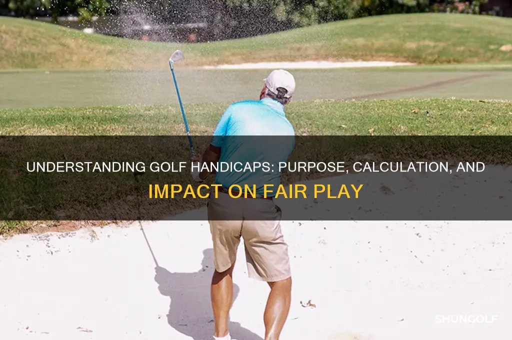 are there handicaps in golf