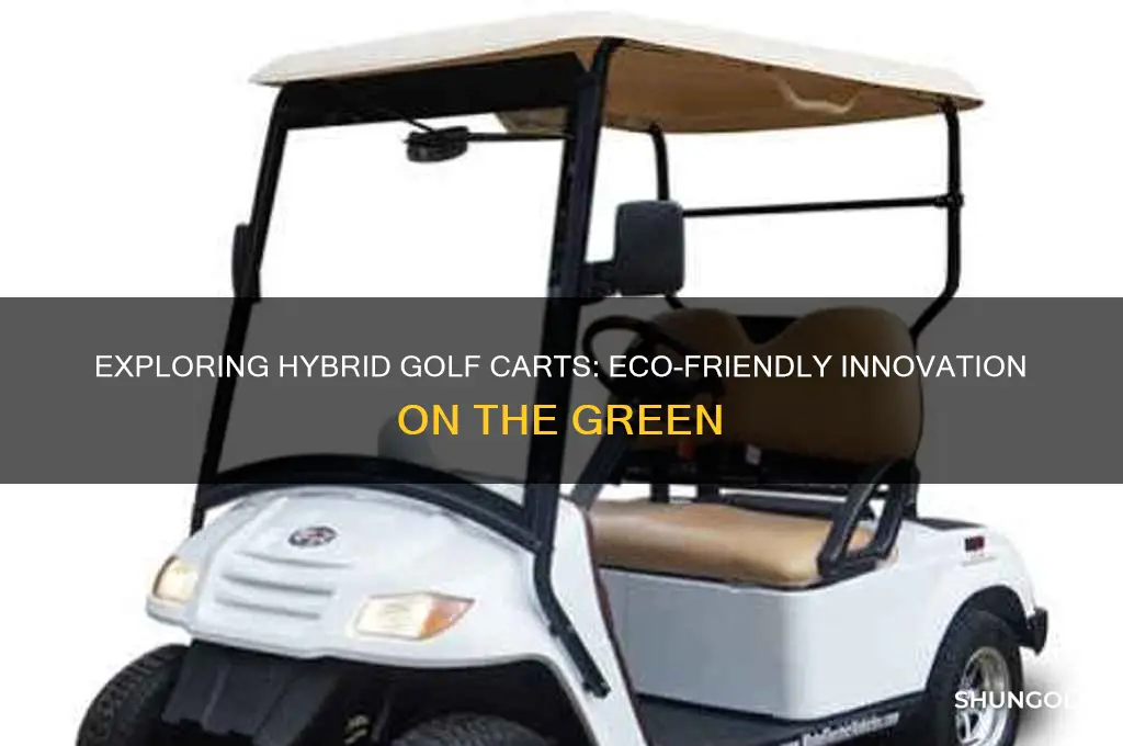 are there hybrid golf carts