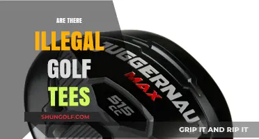Golf Tees: What's Legal and What's Not?