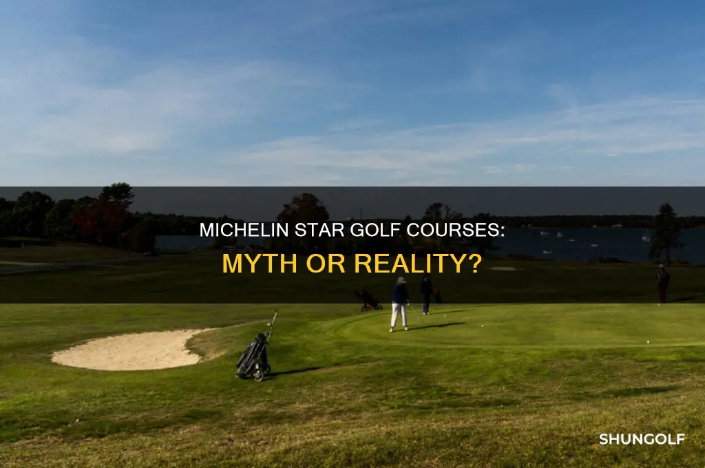 are there michellin star golf courses