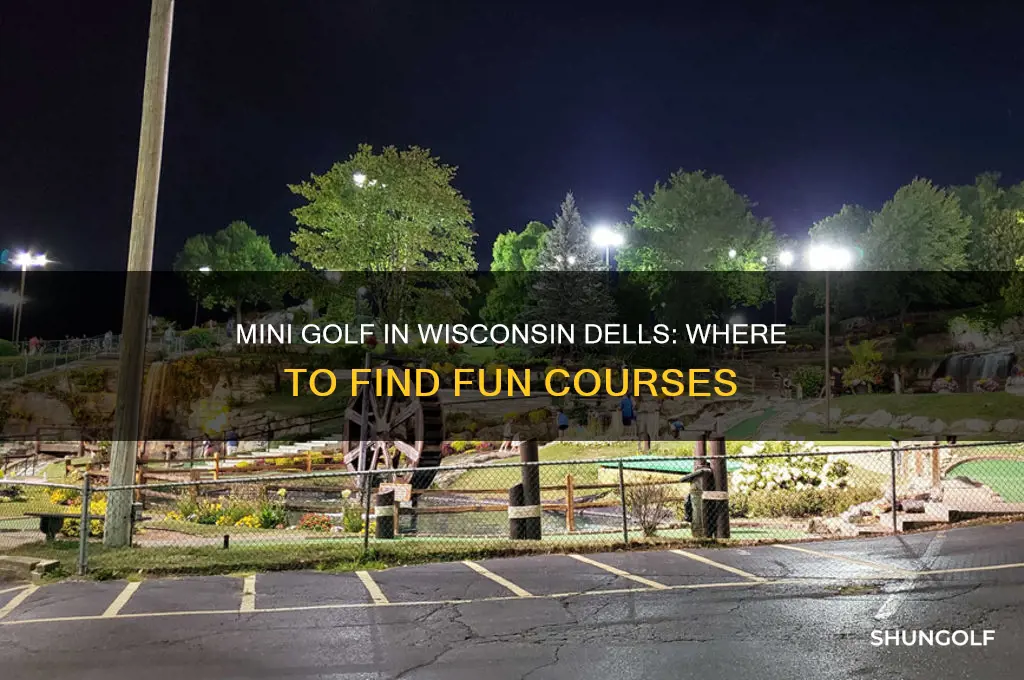 are there miniature golf courses at wisconsin dells