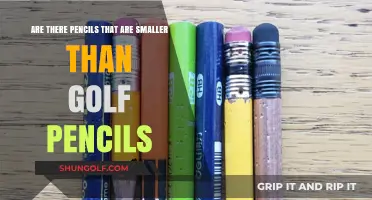 Tiny Writing Tools: Are There Pencils Smaller Than Golf Pencils?