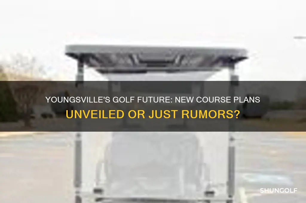 are there plans for a new golf course in youngsville