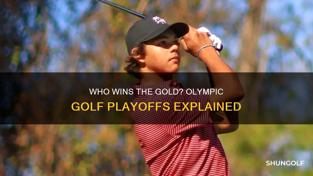 are there playoffs in olympic golf