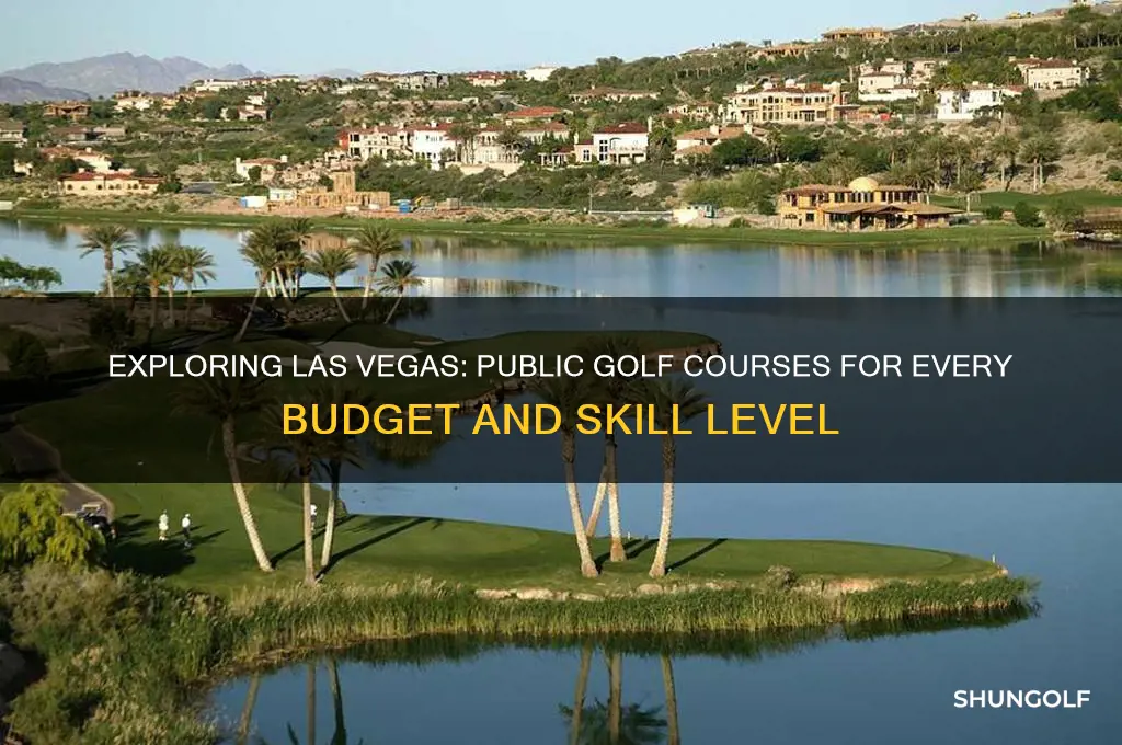are there public golf courses in las vegas
