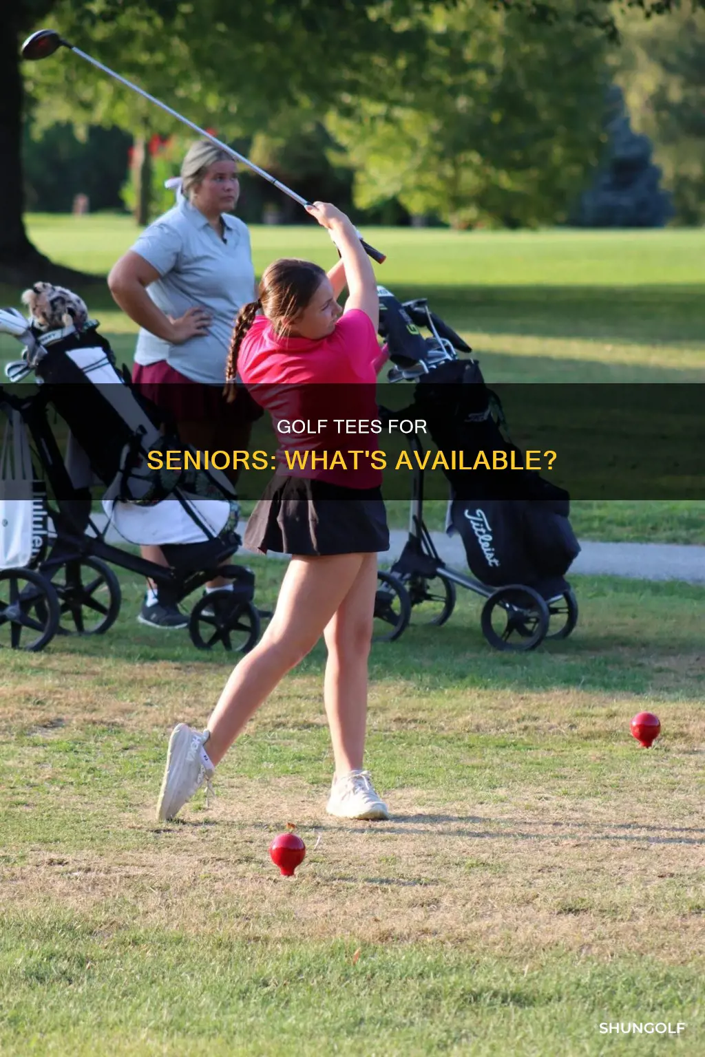 are there senior tees in golf
