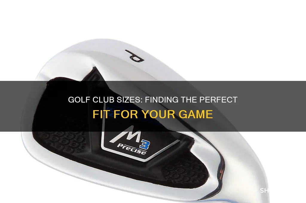 are there sizes for golf clubs