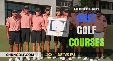 Do Men's Only Golf Courses Still Exist in 2023?