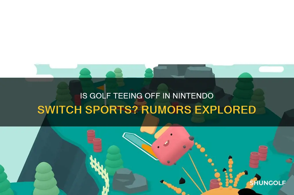 are they adding golf to switch sports