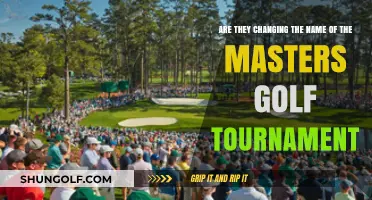 Renaming the Masters: Golf's Most Prestigious Tournament Under Scrutiny