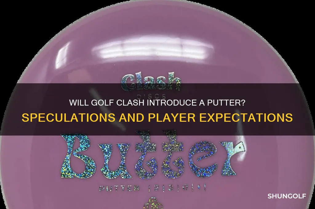 are they going to add a putter to golf clash
