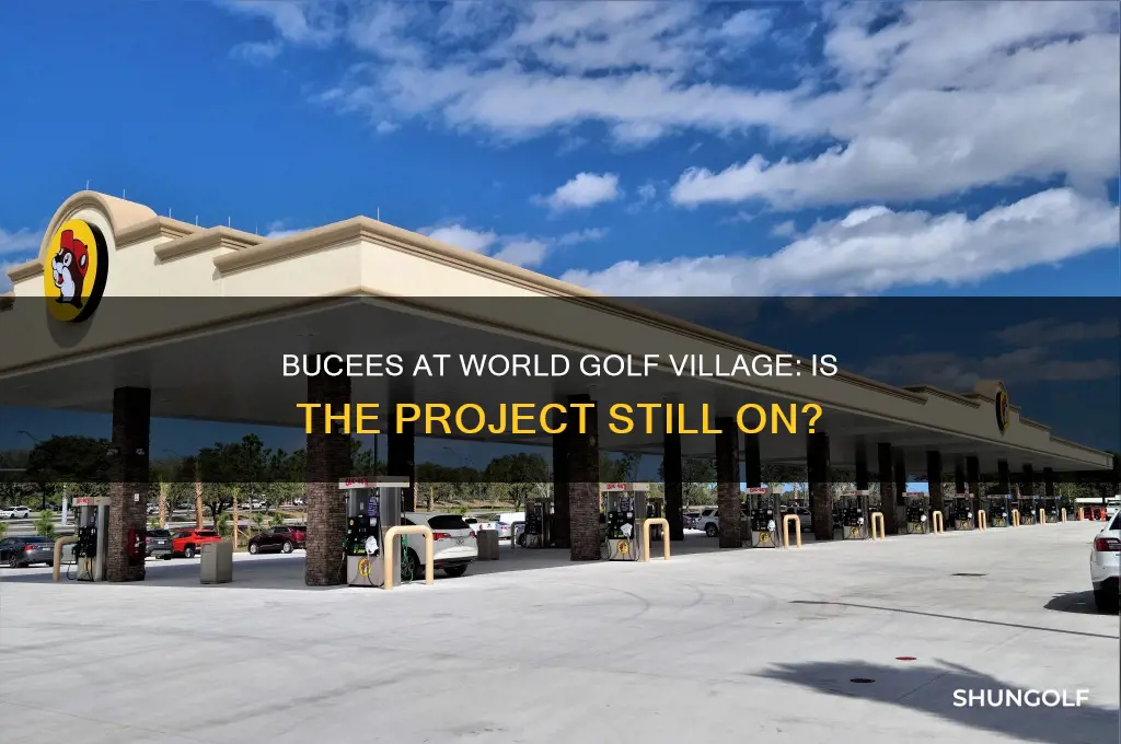 are they still building a bucees at world golf villabe