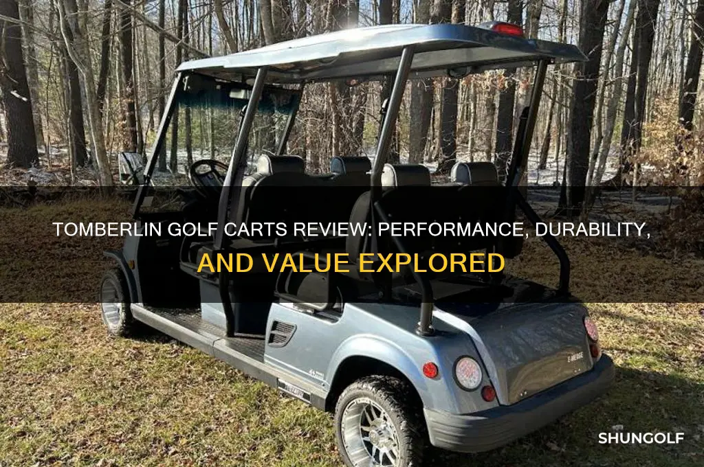 are tomberlin golf carts any good