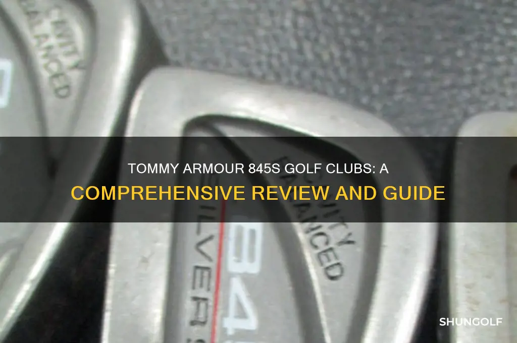 are tommy armour 845s golf clubs