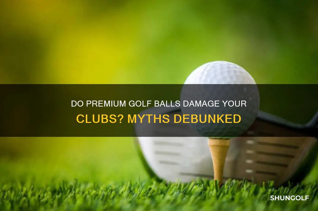 are top golf balls bad for your clubs