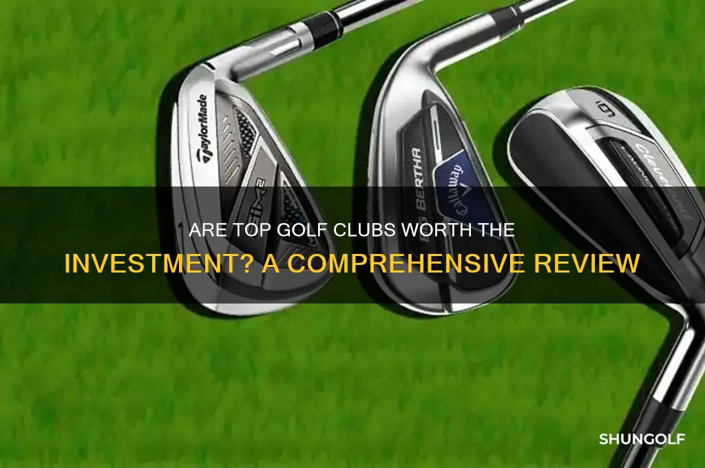 are top golf clubs good