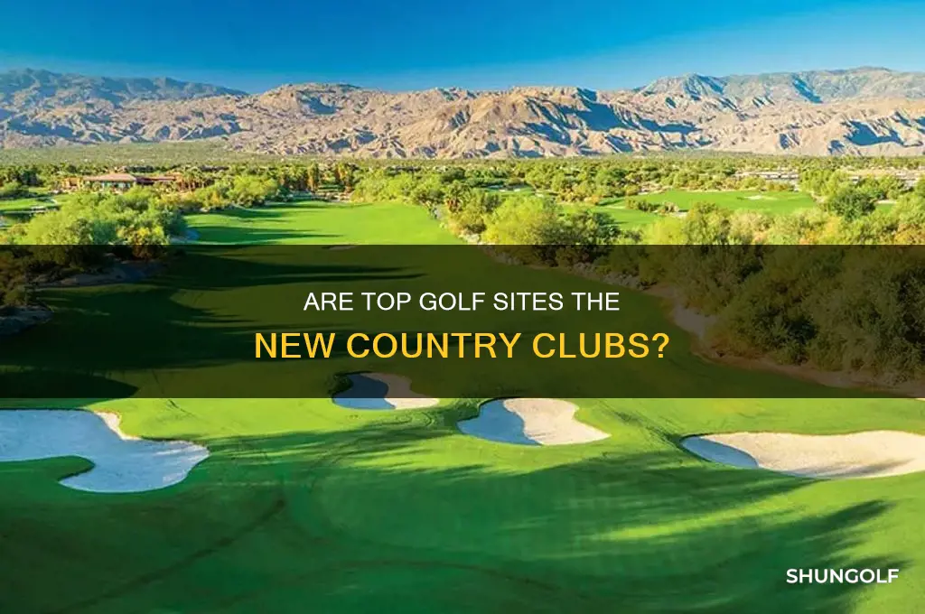 are top golf sites considered country clubs