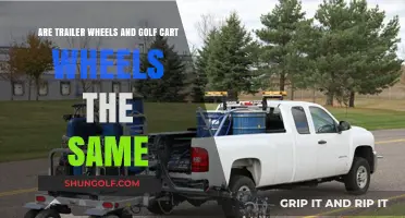 Trailer Wheels vs. Golf Cart Wheels: Are They Interchangeable?