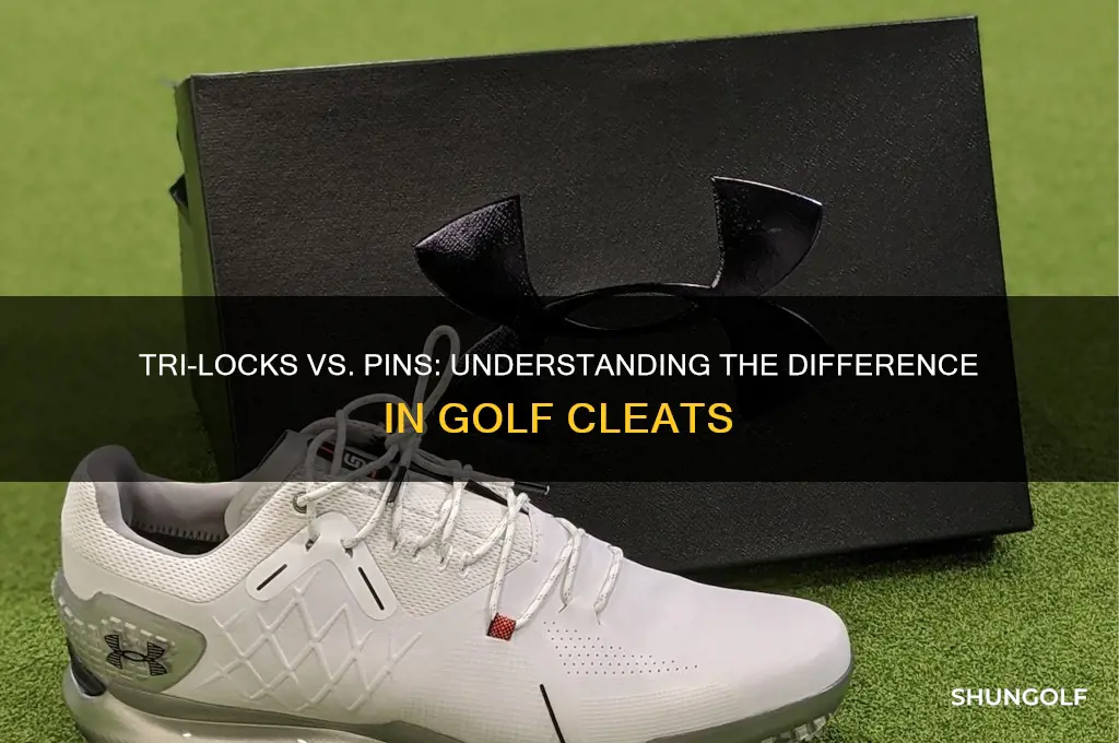 are tri locks same as pins golf cleats