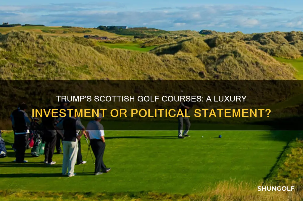 are trumps scottish golf courses