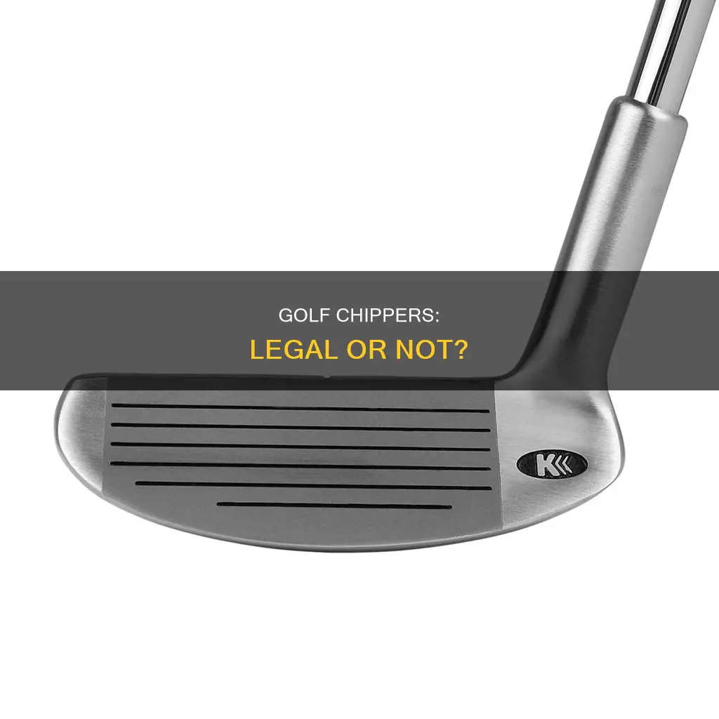 are two chippers legal in golf