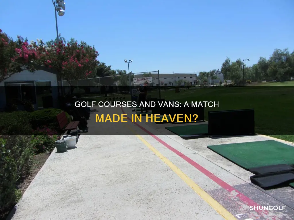 are vans ok for golf cou