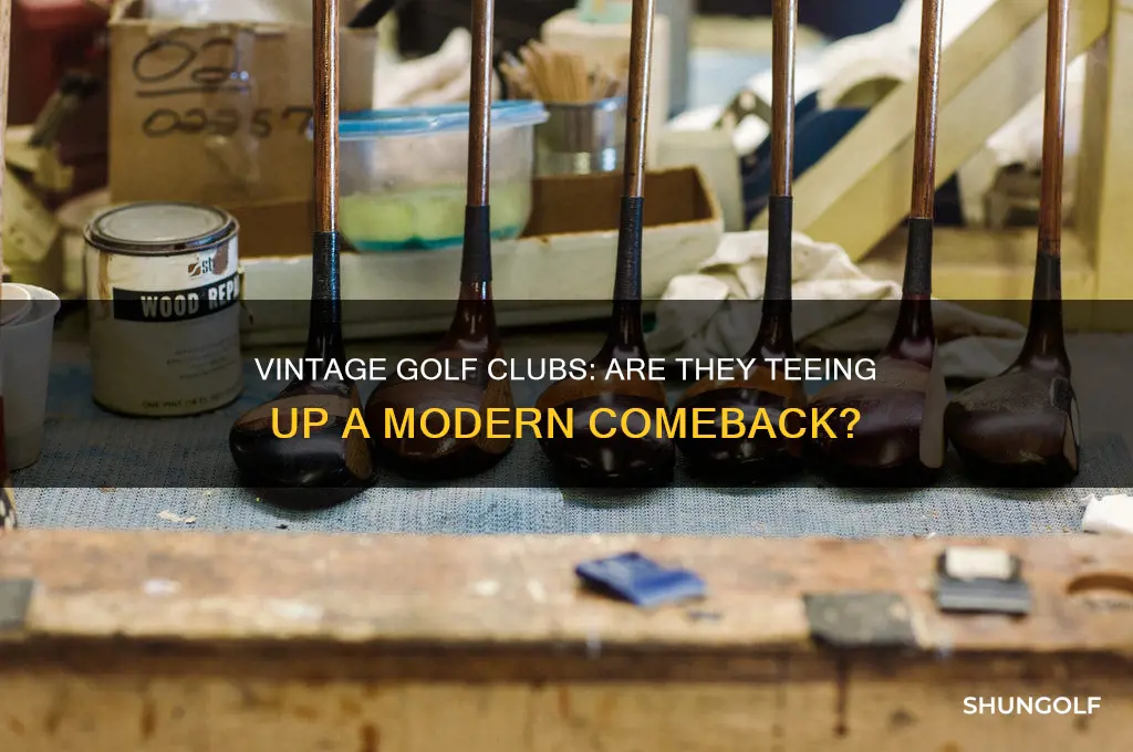 are vintage golf clubs making a comeback