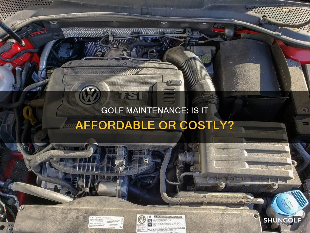 are volkswagen golf expensive to maintain