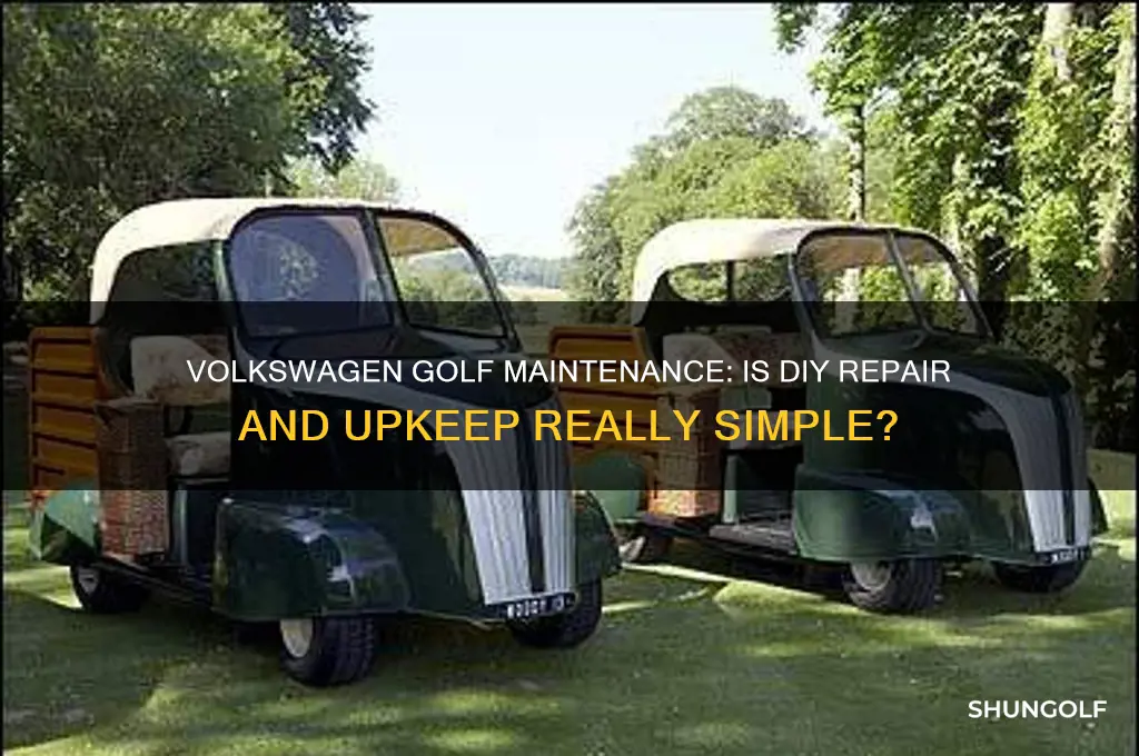 are volkswagens golfs easy to work on