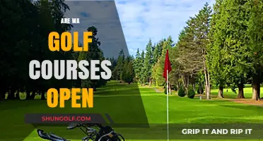 Are WA Golf Courses Open? Current Status and Updates for Players