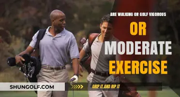 Walking vs. Golf: Vigorous or Moderate Exercise? Unraveling the Intensity Debate