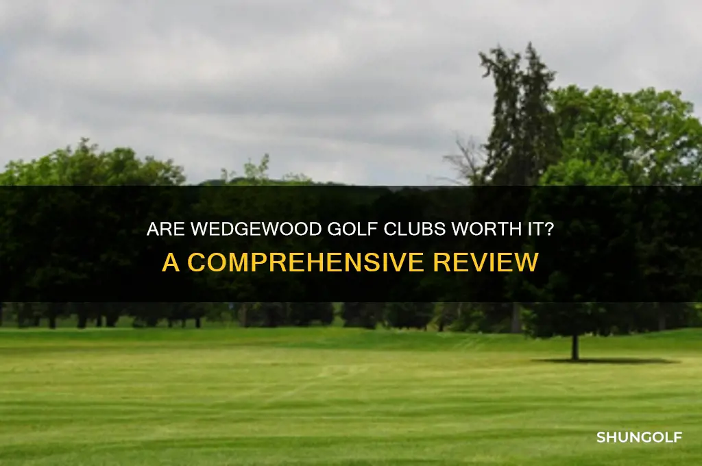 are wedgewood golf clubs any good