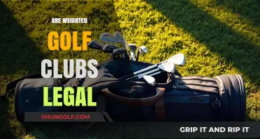 Are Weighted Golf Clubs Legal? Rules and Regulations Explained