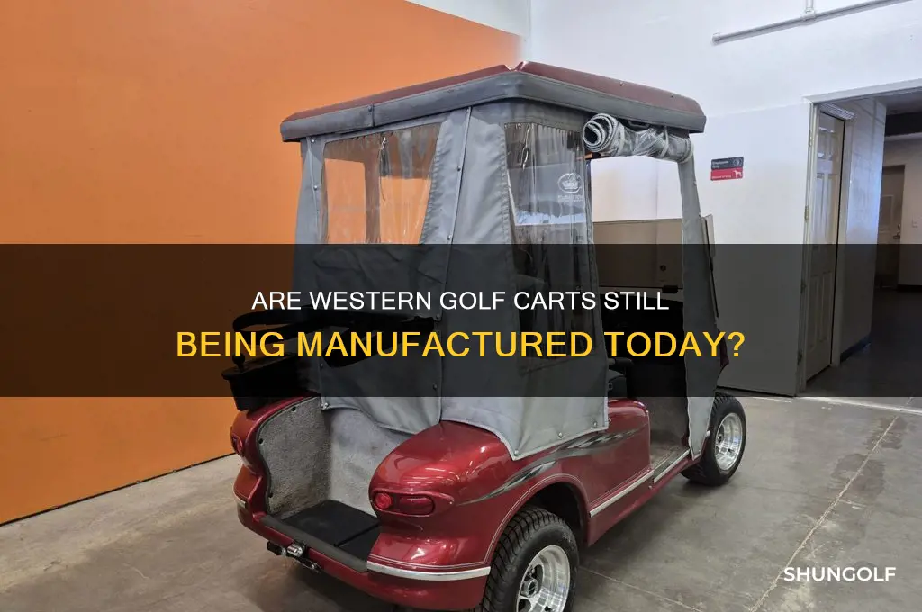 are western golf carts still manufactured