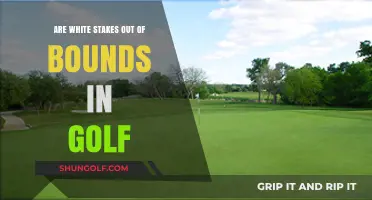 Are White Stakes Out of Bounds in Golf? Rules Explained