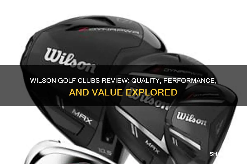 are wilson golf clubs a good brand