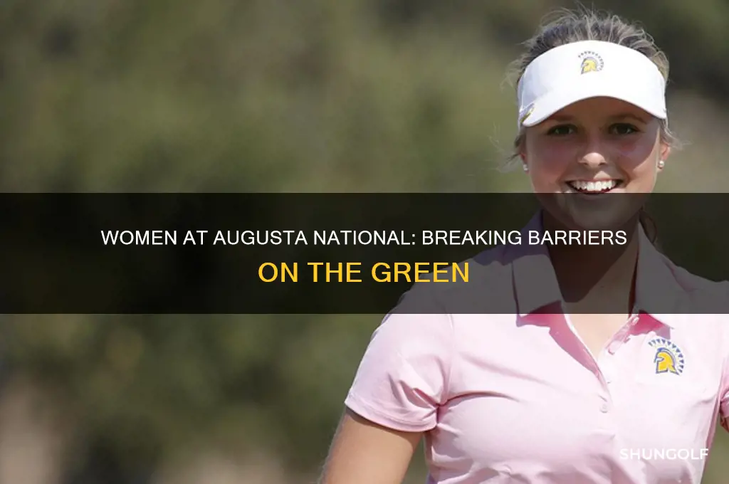 are women allowed to golf at augusta