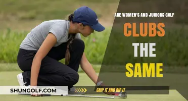 Women's vs. Juniors Golf Clubs: Are They Interchangeable?