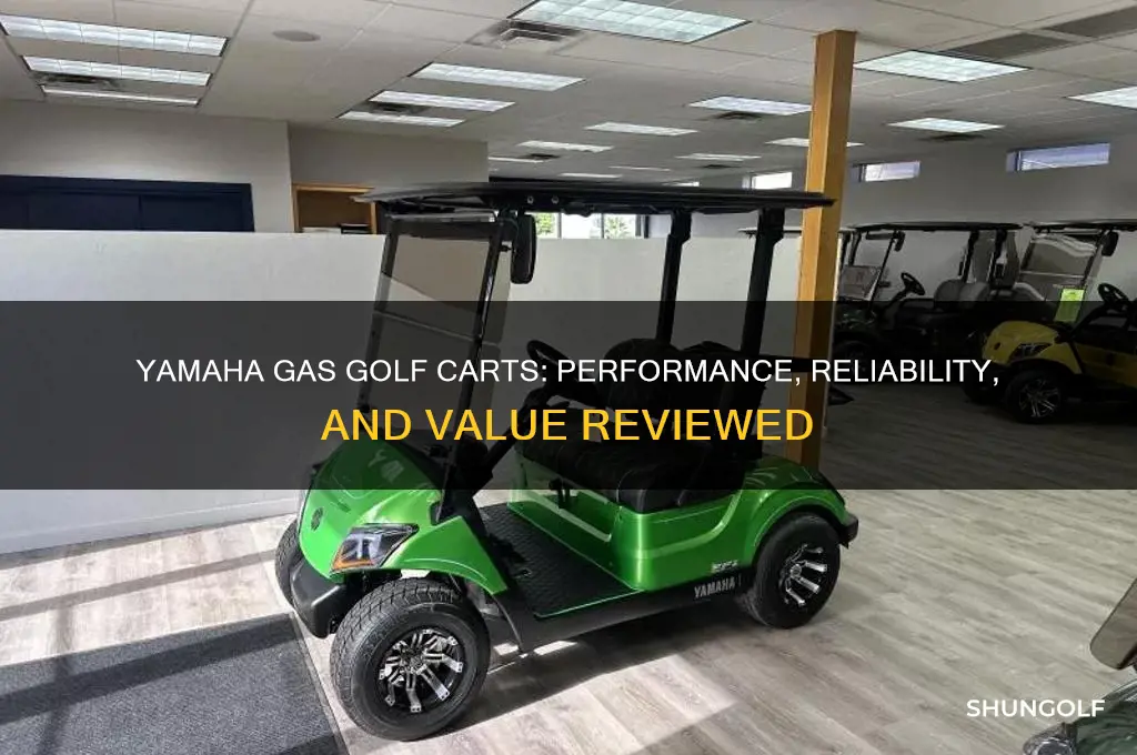 are yamaha gas golf carts good