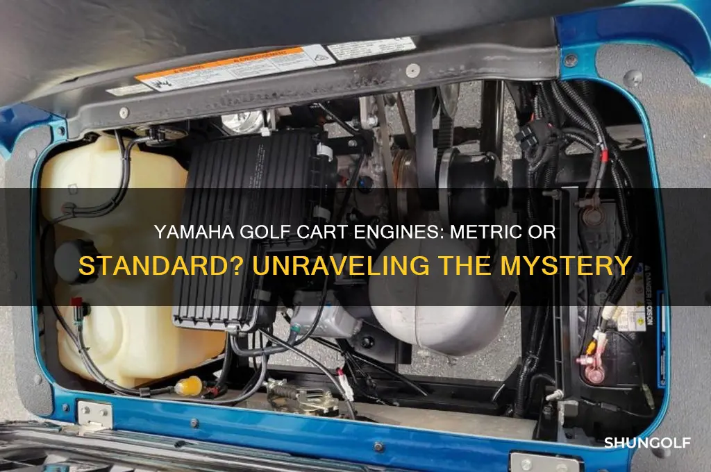 are yamaha golf cart engines all metric