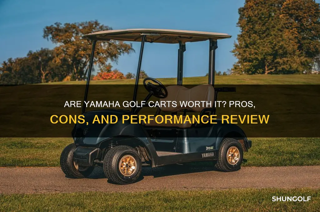 are yamaha golf carts good