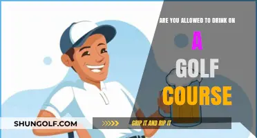 Golf Course Etiquette: Can You Enjoy a Drink While Playing?