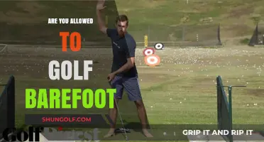 Golf Barefoot: Is It Allowed?