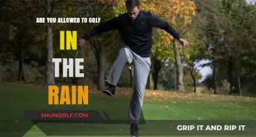 Golfing in the Rain: Rules, Risks, and Rainy Day Tips
