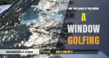 Golf Ball Breaks Window: Understanding Your Liability and Legal Risks