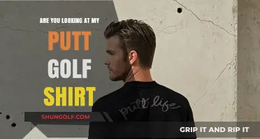 Are You Looking at My Putt? Golf Shirt Style Explained