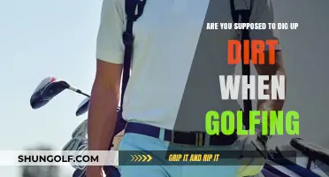 Should Golfers Dig Up Dirt? Etiquette and Course Care Explained