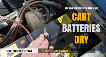 Should Golf Cart Batteries Stay Dry? Essential Maintenance Tips Revealed