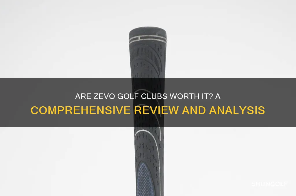 are zevo golf clubs good